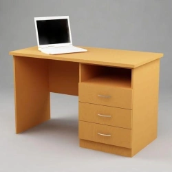 Single-desk writing desk (drawer cabinet)