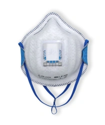 Personal respiratory protection equipment with filtering half-mask: respirator RK 9022 FFP2 R D for protection against aerosols,
