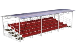 Collapsible tribune