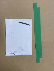 Cable protection plate for cable connection to stator winding, article number 20-031162