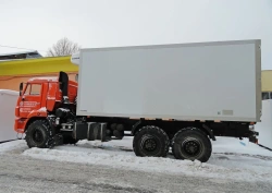Truck for foodstuffs transportation mod. 5759C1 on the base vehicle KAMAZ 5350-D5 on the base vehicle KAMAZ 43118-A5, 43118-50,