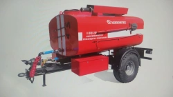 Tractor fire tank semi-trailer LKT-4P (using axles of LKT-P1800.00 model)