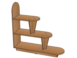 Shelf "Cascade" (Mini)/ SZH96