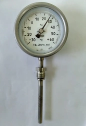 Bimetallic indicating thermometer TB - 2KRp