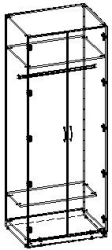 Wardrobe TV-BSHO-5.2.01