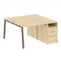 Metal System series metal-framed tables