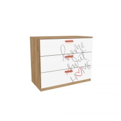 Oliver LD.524210.000 Dresser front (set) (White )