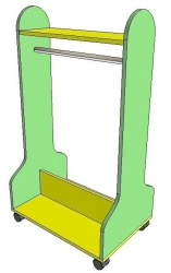 Rack with bar "Ryazhenya" FN.MDU.01.54.00.00.00.00