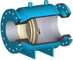Reverse swing gate valve (KU)