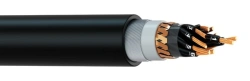 Universal installation cable with low smoke and gas emission, shielded, armoured, flame retardant ETMIKAB MKVEKVng(A)-