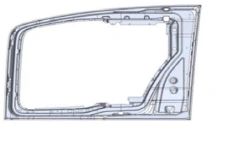 Inner left door panel A9607224810