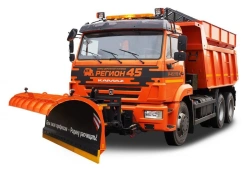 Combined sweeping machine R-45.115 (type R45KN331 mod. 503620 on the basis of vehicle KAMAZ 65111-50)