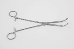VZ-Z-4, Clamp for renal pedicle, radially curved, small, 230 mm