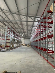 Racks for cable drums