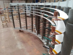 Stator coil coupling plate with insulation assembly 20-030273