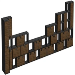 Cupboard for storage of teaching aids TU 31.01.11-001-05065033-2021