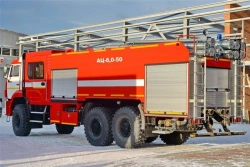 Fire tanker truck ??-8,0-?, type 58811K65222, modification 58816K, on chassis KAMAZ-65222-53, 65222-54.