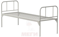 KF0-01-"MSC" (MSC-117) - General hospital bed with a single bed, without wheels, metal backrests, bed - steel grid