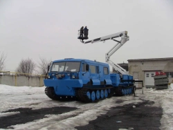 Tracked snowmobiler TTM 4902GP