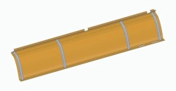 Rear left ceiling panel 529267-5702217-01