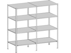 Metal shelf