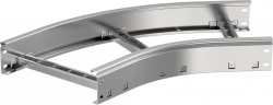 CPG04-4-45-080-500 Ladder turn LESTA 45grade 80x500mm R300 IEK
