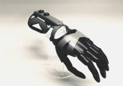 Microprocessor-controlled wrist prosthesis, including separation and partial separation of the hand.