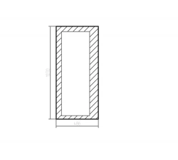 Right side window pane 429260-5403306-03SB