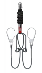 Fire-resistant sling with shock absorber, model ABF222, article number ABF222R-85