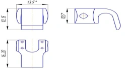 Laminar hook