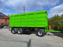 BZAP 94563N three-axle scrap trailer