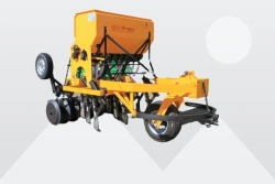 Seeder-cultivator with grain worm for strip sowing SKP -2. 1?