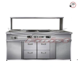 Paste station PS