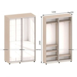 Wooden wardrobe model: Wardrobe No.41