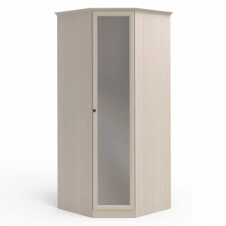 "Camilla" FU5-01.T8L, Corner cupboard with mirror from the set of modular furniture "Camilla".