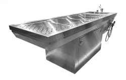 TANARTIS® autopsy table, with accessories "Titan Standard"