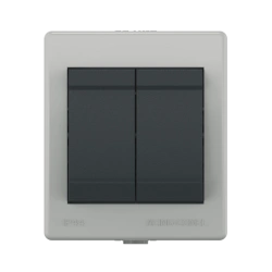 CADUCEUS ALING POWER 10AX, 250V~, IP44, grey anthracite, art. 252.1?