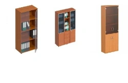 Wooden cupboard for documents