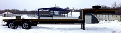 Semi-trailer 93192B, with air suspension or spring-balanced suspension, tyres 235/75R17.5 or 215/75.