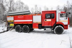 Fire tanker truck 58819L, type 58819, modification 58819L, on chassis KAMAZ-43118-A5, 43118-50