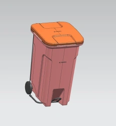 Waste container 240 litres