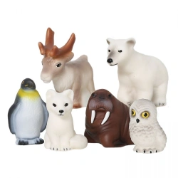 PVC figurines in set Set Animals of Arctic and Antarctic, B3467