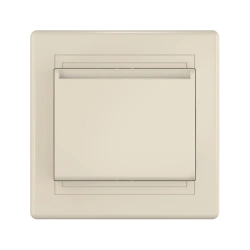CADUCEUS ALING PRESTIGE Flush-mounted card switch 10A, 250V~, beige, item no. 6095.99