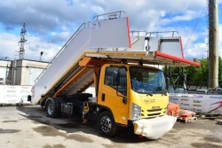 GIRD self-propelled TSP-GIRD on ISUZU NQR90L-H, NQR90L-K, NQR90L-L, NQR90L-M chassis. GIRD brand. Type 5765N. Modification 5765N