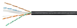 SIMMETRIC CABLE FOR DIGITAL TRANSMISSION SYSTEMS Datacable Twisted Pair U/UTP Cable, Category 6, Outdoor