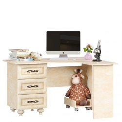 Alexandria LD.510080.000 Right angle table (Lento/Rustica leather)