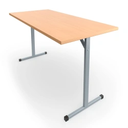 Dining table on 2 supports