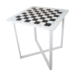 Metal-framed chess table "tournament tr", article number 95747-001