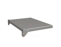 MSC-5566/12 Stainless steel shelf for records (hinged shelf)