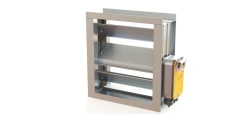 General purpose equipment: Aluminium Kval air damper in accordance with specification KVAL.00.00.000